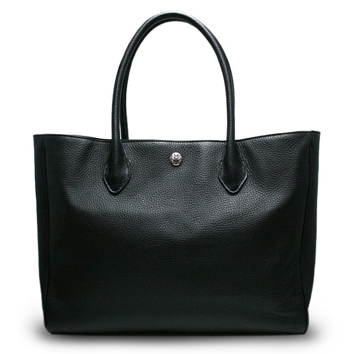 Leather Tote Bag / フリグリークロスボタン