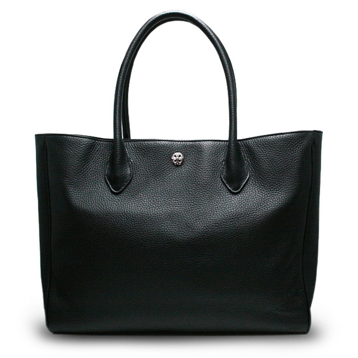 Leather Tote Bag / クロスボタン
