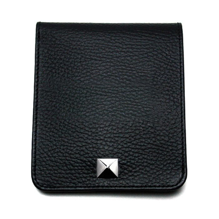 ARGENT GLEAM Short Wallet / ピラミッドボタン