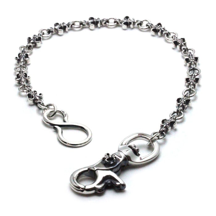 ケムリ　ウォレットチェーン ウォレットチェーン Wスナップビクター KC007 和気産業 補助錠・ドア