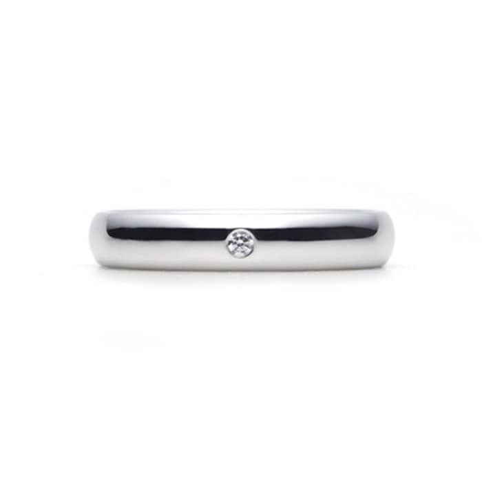 Diamond Nude Ring 幅4.0mm