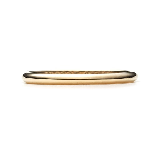 Round Band Ring K18YG 幅2.0mm