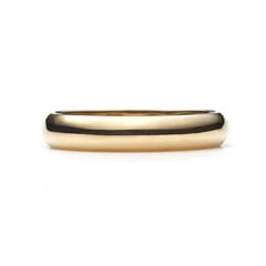 Round Band Ring K18YG 4.0mm