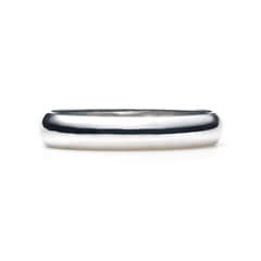 Round Band Ring K18WG 4.0mm