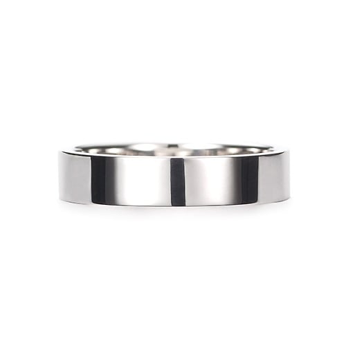 Square Band Ring Pt950 幅4.5mm