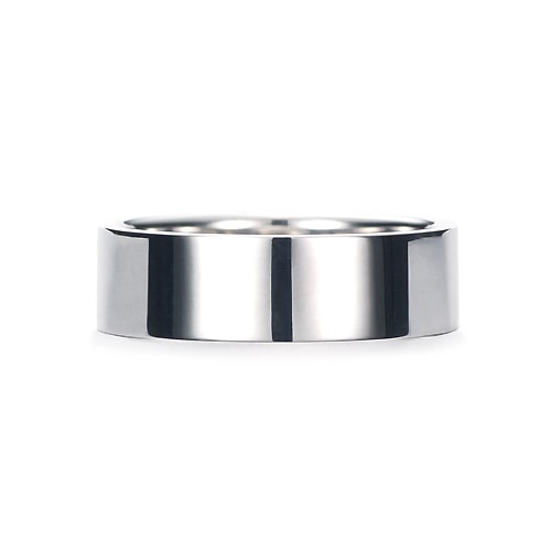 Square Band Ring Pt950 幅6.5mm