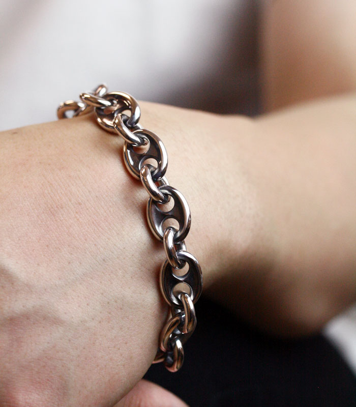 Anchor Chain Bracelet / Large