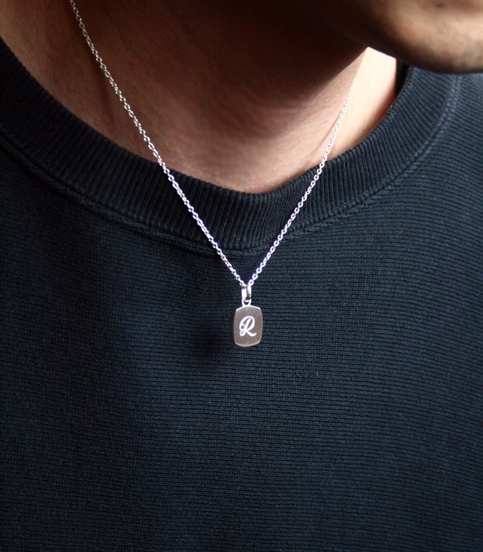 Square Signet Necklace