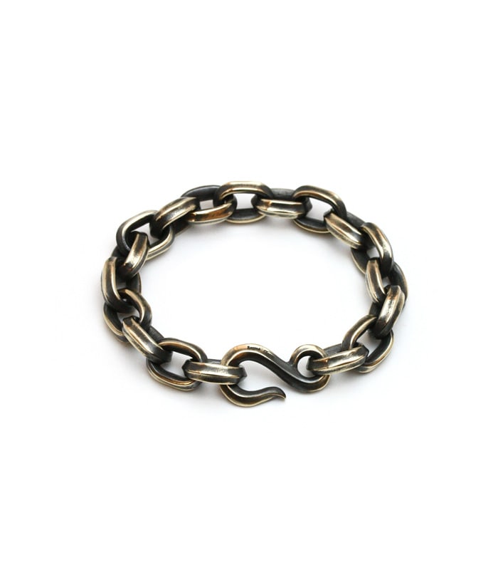 Spinal Chain BraceletLarge / Brass