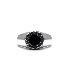 Flat Onyx Ring / Small
