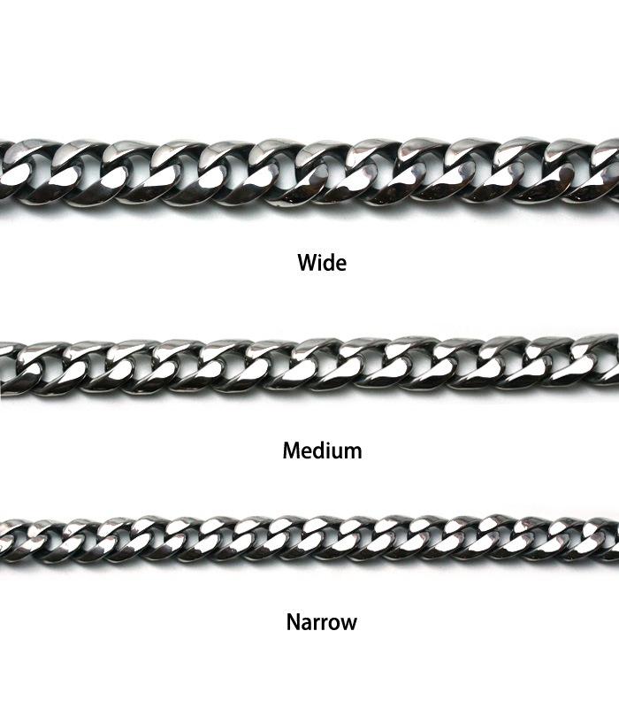 ArgentGleam Classic Narrow Walletchain