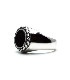 Flat Onyx Ring / Large
