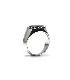 Flat Onyx Ring / Large