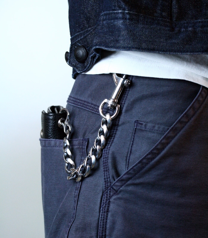 RG WALLET CHAIN SHORT ARGENT GREAM 新品 シルバーアクセサリーブランドアージェントグリーム | Argent