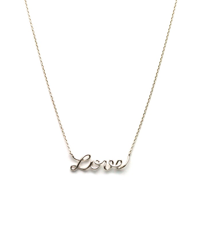 WireWork"Love"Necklace