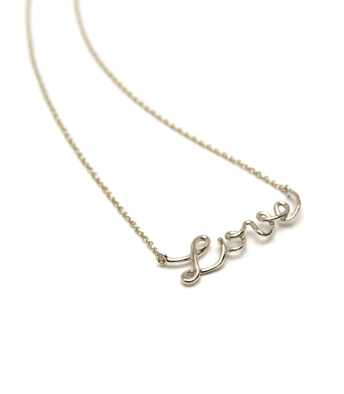 WireWork"Love"Necklace