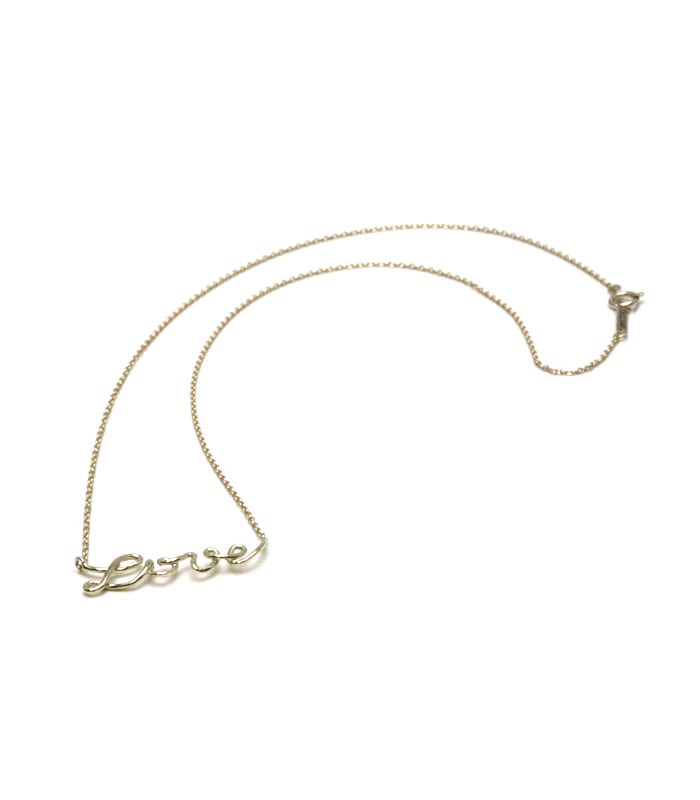 WireWork"Love"Necklace
