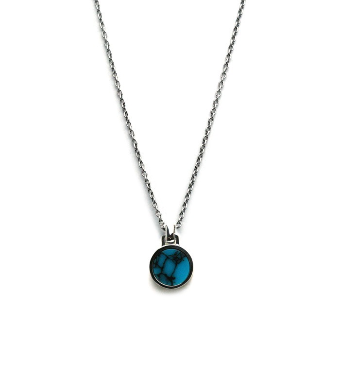 Turquoise Plate Necklace