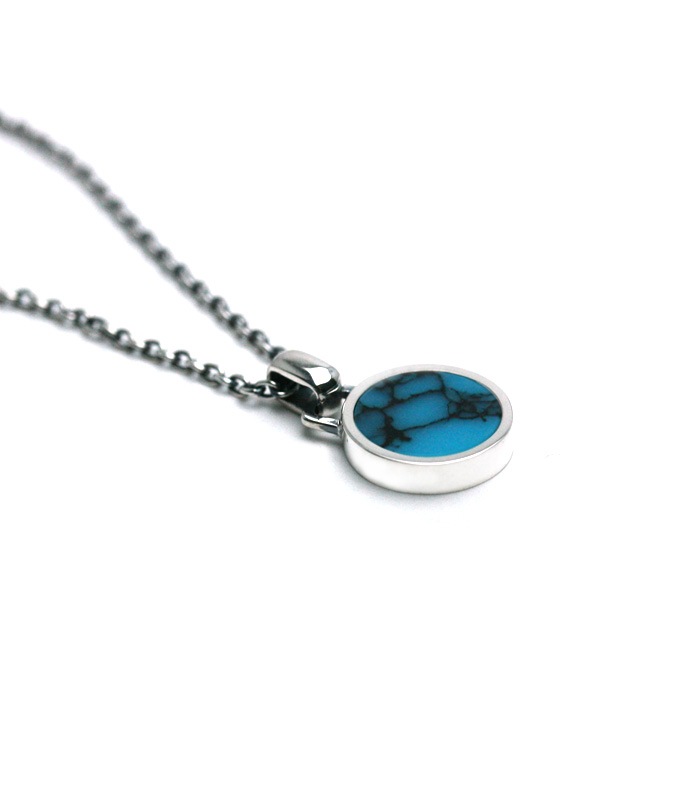 Turquoise Plate Necklace