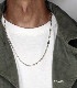 Studs ChainNecklace / Narrow