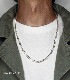 Studs ChainNecklace / Wide