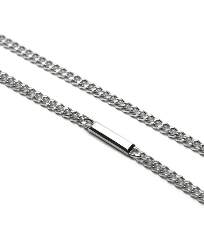 Ingot ChainNecklace / Wide