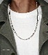 Ingot ChainNecklace / Wide
