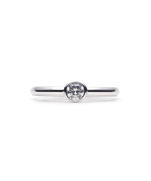 Plain Engagement Ring PLATINUM 9500.2ct)