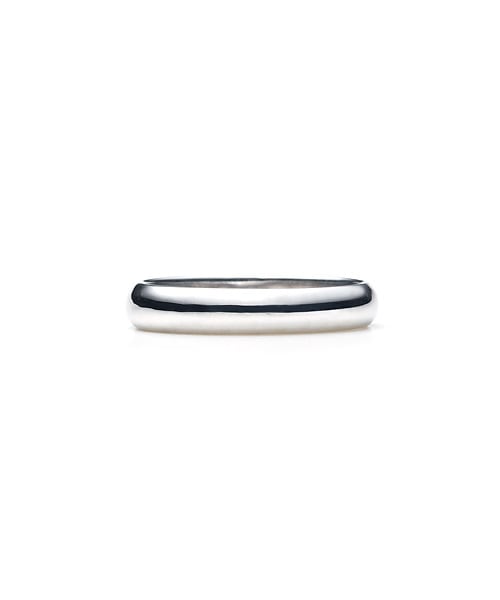 Round Band Ring Pt950 ��4.0mm