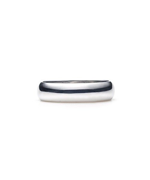 Round Band Ring Pt950 5.0mm