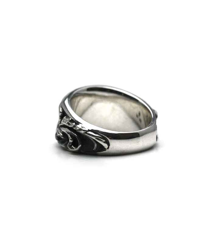 ArgentGleam Classic Acanthus Ring