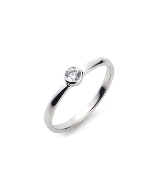 Plain Engagement Ring PLATINUM 9500.15ct)