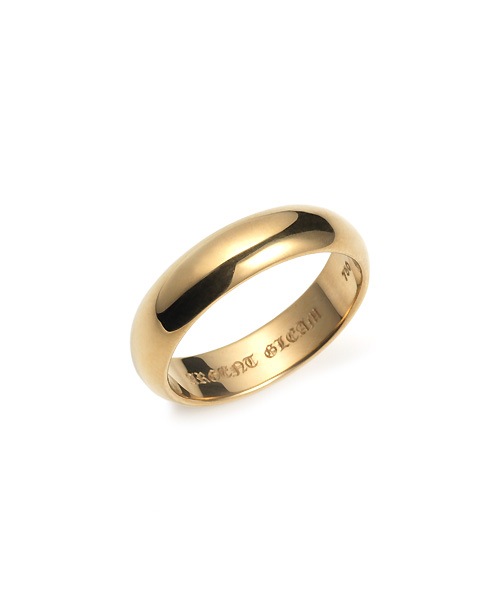 Round Band Ring K18YG ��5.0mm