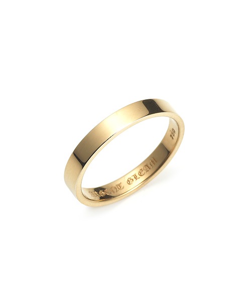 Square Band Ring K18YG ��3.5mm