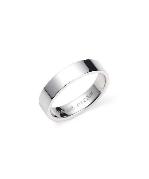 Square Band Ring Pt950 ��4.5mm