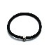 Skull Rubber Bracelet / Silver925