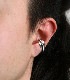 Oval Ear Cuff / Studs01