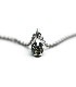 Small Skull Necklace / Silver & K18Gold(Diamond)