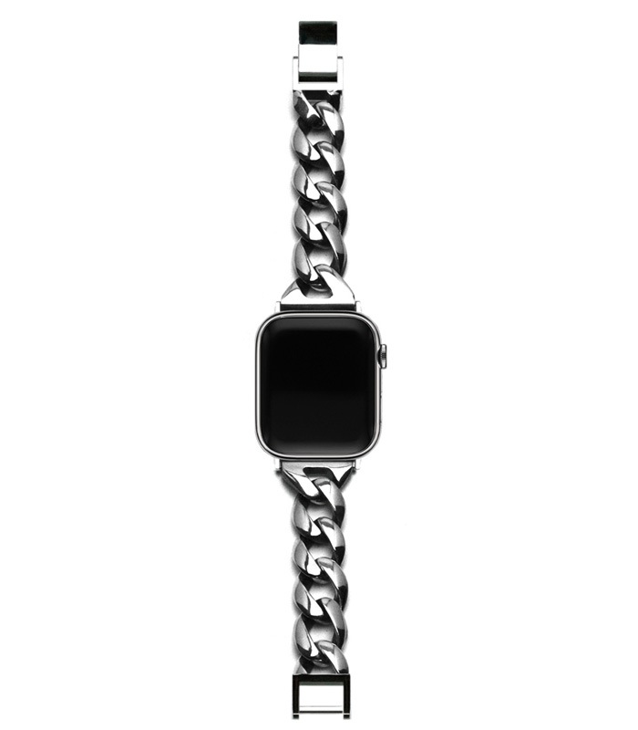 APPLE WATCH CHAIN BAND / PLAIN  (Medium)