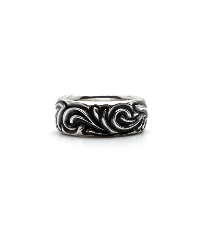 Arabesque band ring