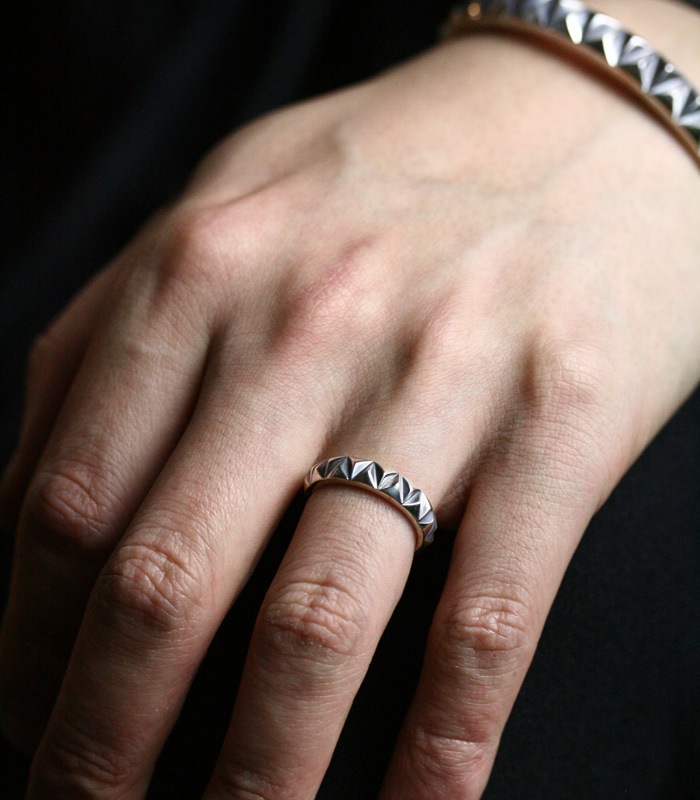 Triangle Studs Ring
