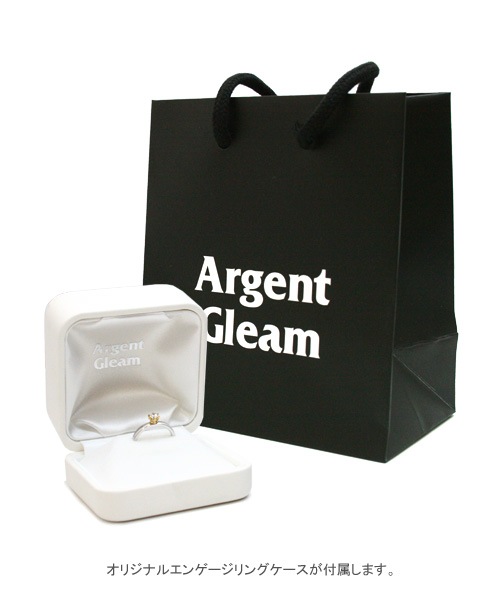 Plain Engagement Ring K18 WHITE GOLD��0.15ct)