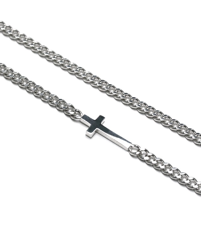 Cross ChainNecklace / Wide