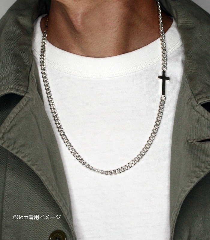 Cross ChainNecklace / Wide