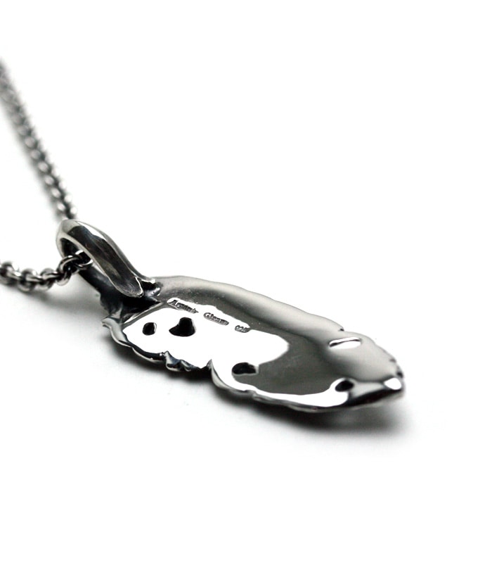 Acanthus Feather Necklace / Small