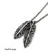 Acanthus Feather Necklace / Small