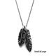 Acanthus Feather Necklace / Large