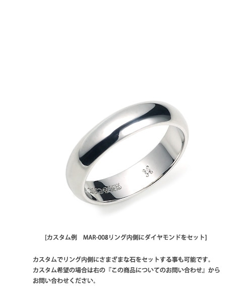 Round Band Ring Pt950 ��4.0mm
