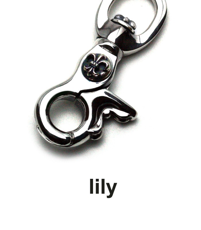 ArgentGleam Classic DoubleClip Ball Walletchain