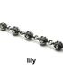 ArgentGleam Classic DoubleClip Ball Walletchain